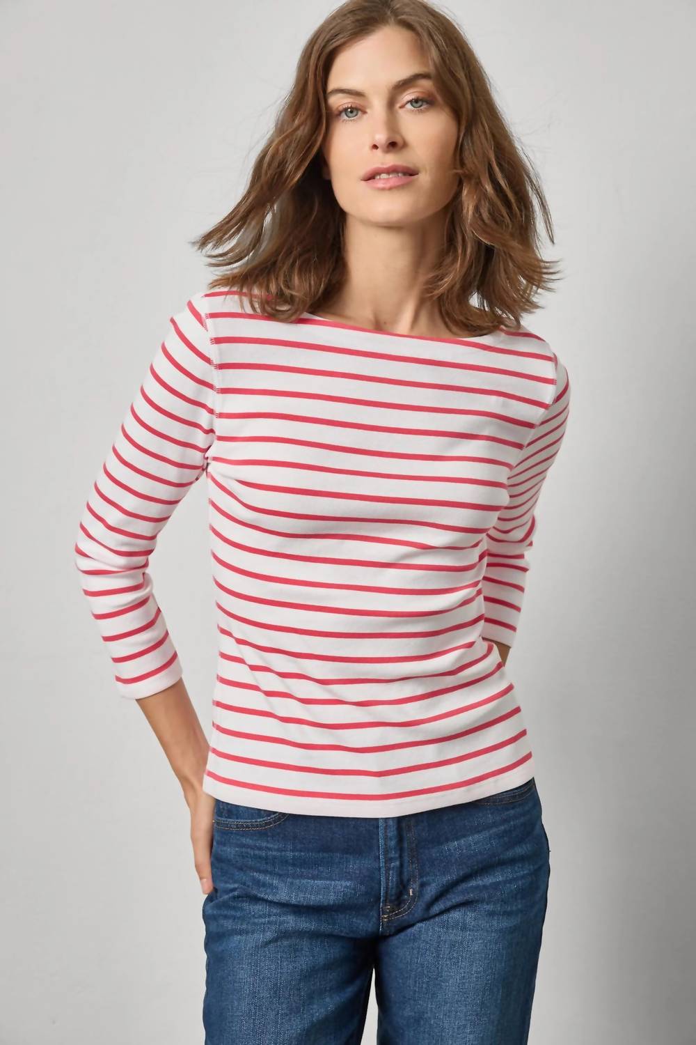Lilla P - Rib Boatneck Tee