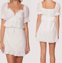 Lost + Wander - Petals of the sky mini dress