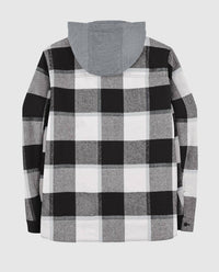 Starter - Men's Minnesota Vikings The Big Joe Sherpa Lined Plaid Jacket