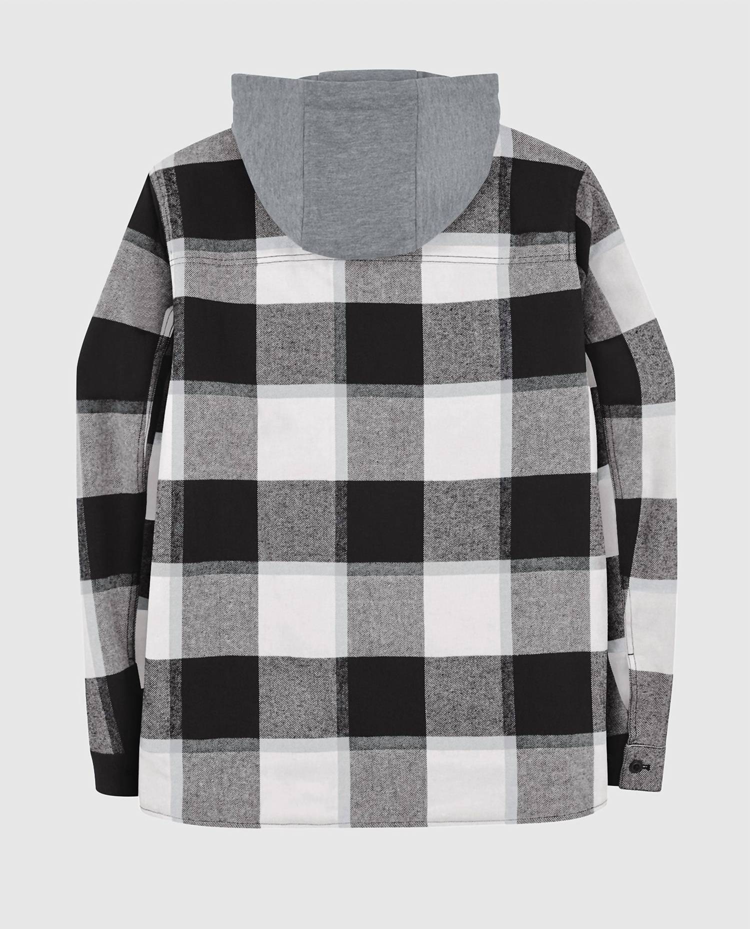Starter - Men's Minnesota Vikings The Big Joe Sherpa Lined Plaid Jacket