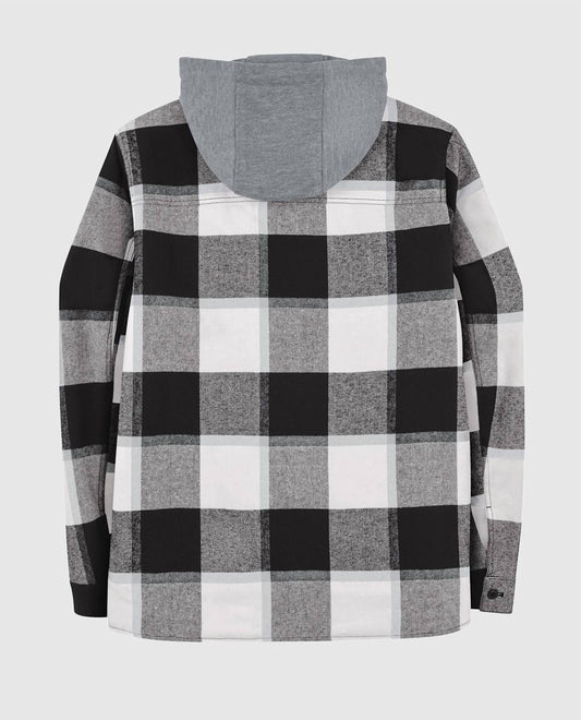 Starter - Men's Minnesota Vikings The Big Joe Sherpa Lined Plaid Jacket