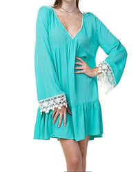 Kori - Bell Sleeve Lace Dress