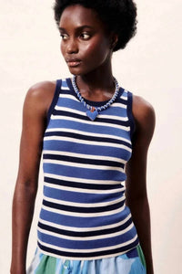 Frnch - Women's Ceruleen Knit Tank Top