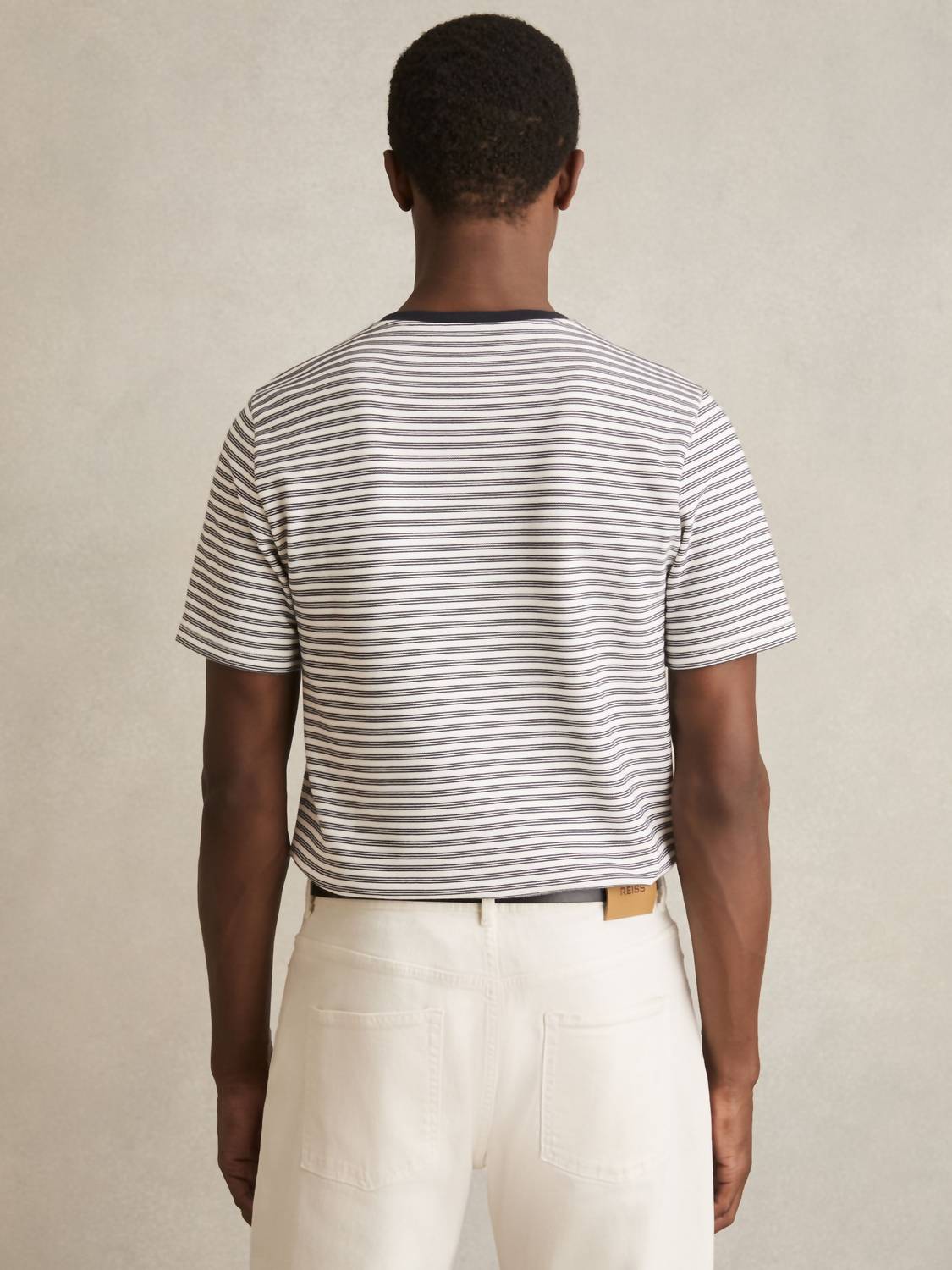 Reiss - June Heavyweight Striped T-shirt