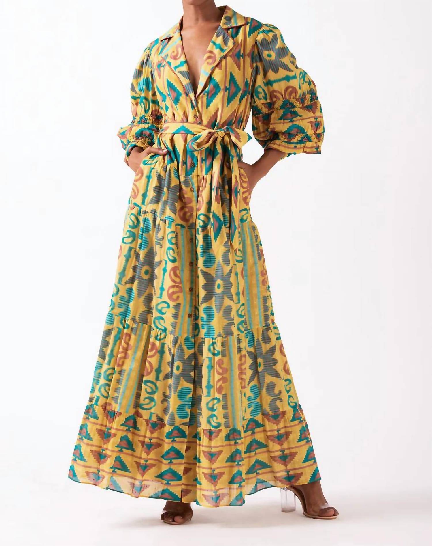 Ash & Eden - Annie Maxi Shirt Dress