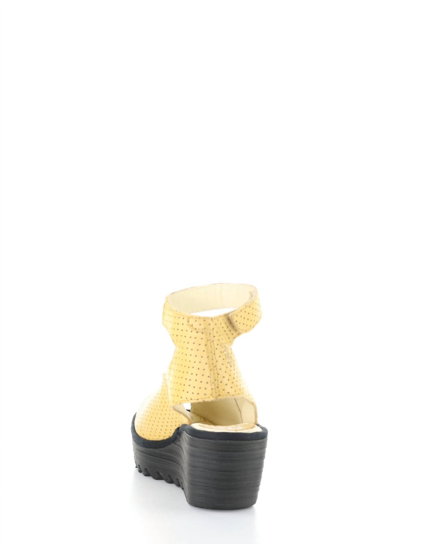 Fly London - Women's Yala376fly Perf Wedge Sandal