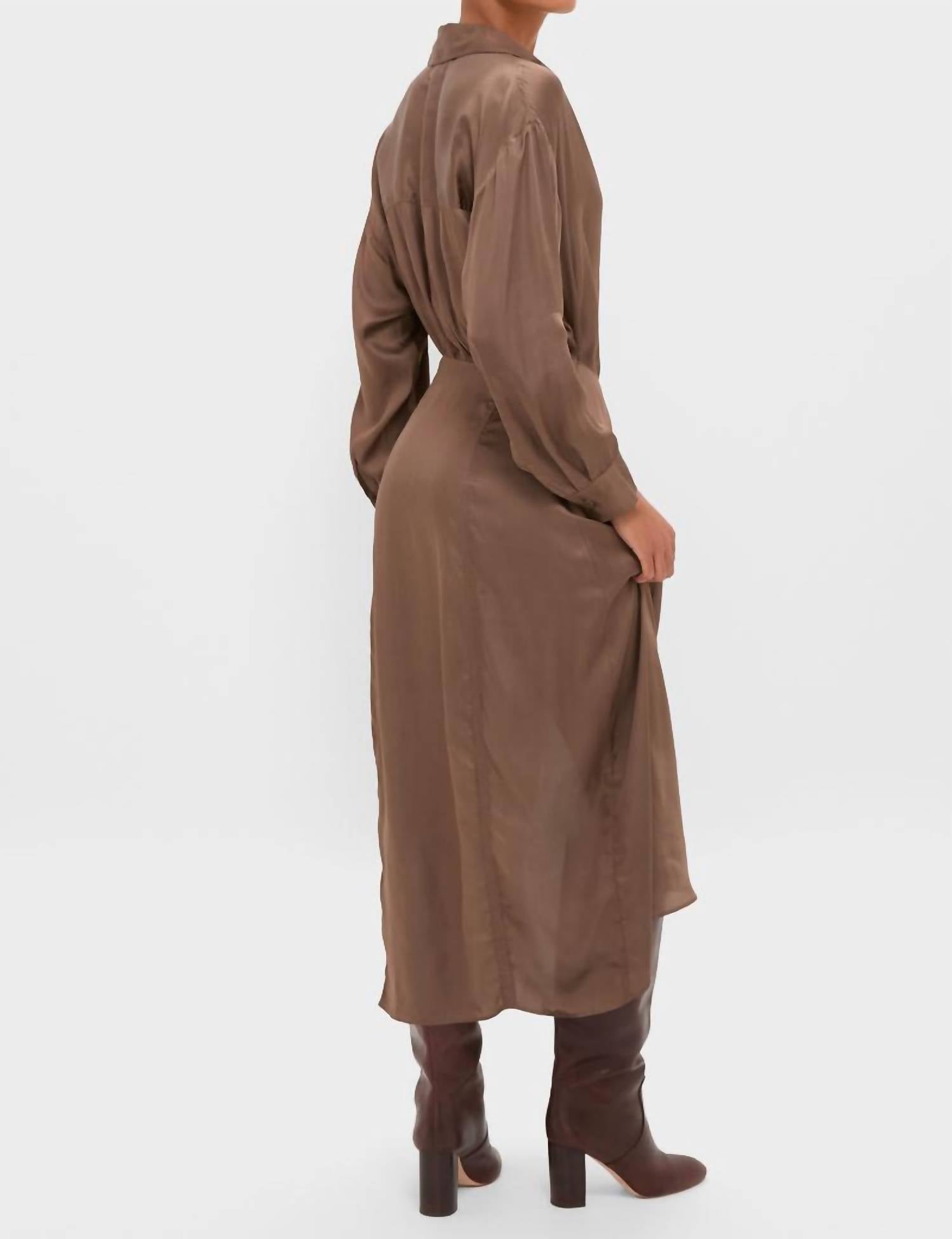 Apiece Apart - Alessandra Sarong Shirt Dress
