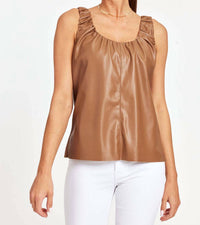 Dolce Cabo - Living in Leather Tank Top
