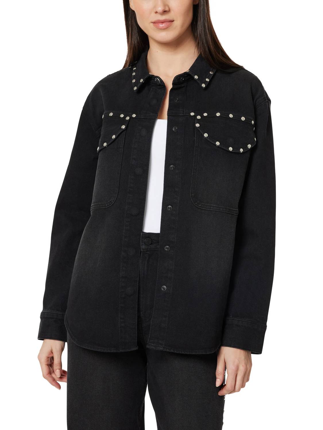 Habitual - Denim Jacket With Studs