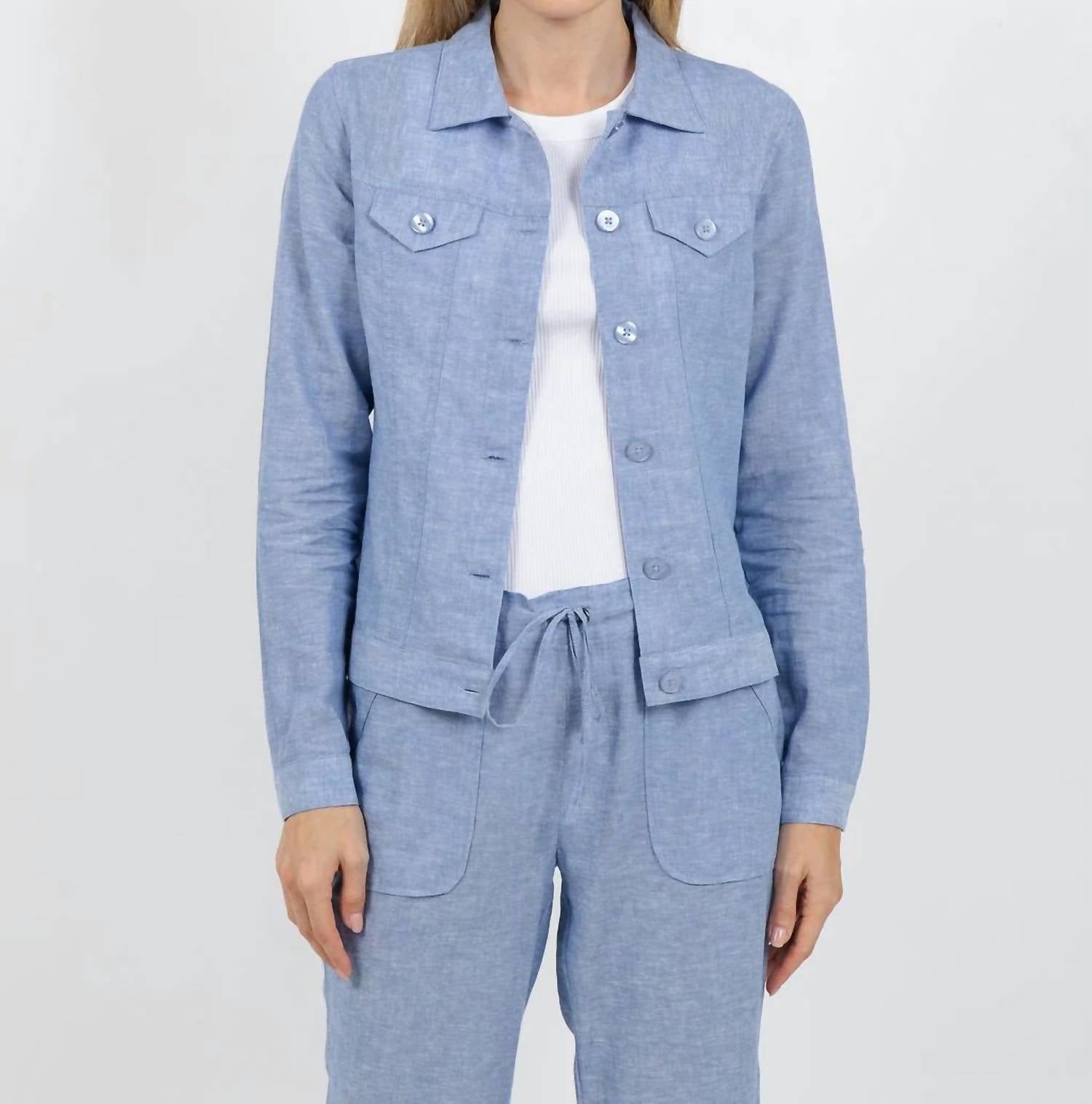Pure Amici - Lumila Linen Jacket