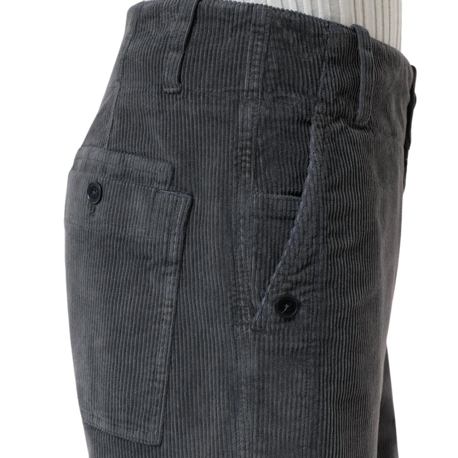 CLOSED Selma Corduroy in cosmic grey - women's pants - view 4