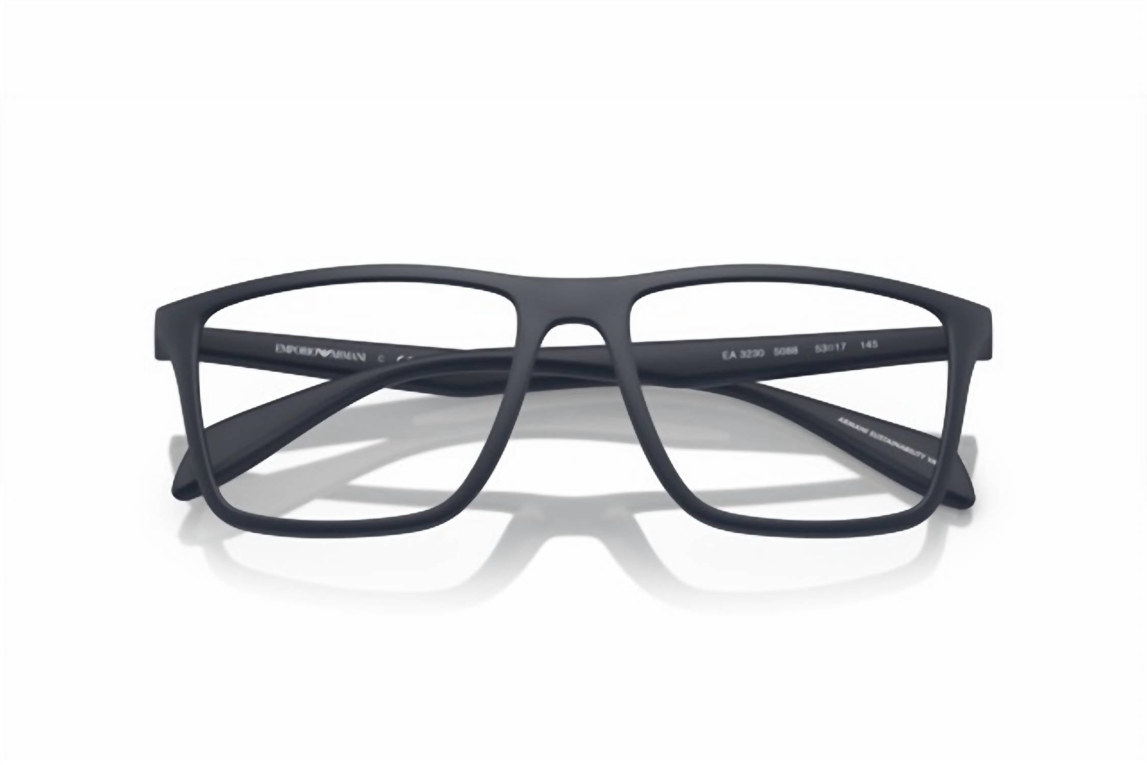 Emporio Armani - Men's Rectangle Eyeglasses Frame