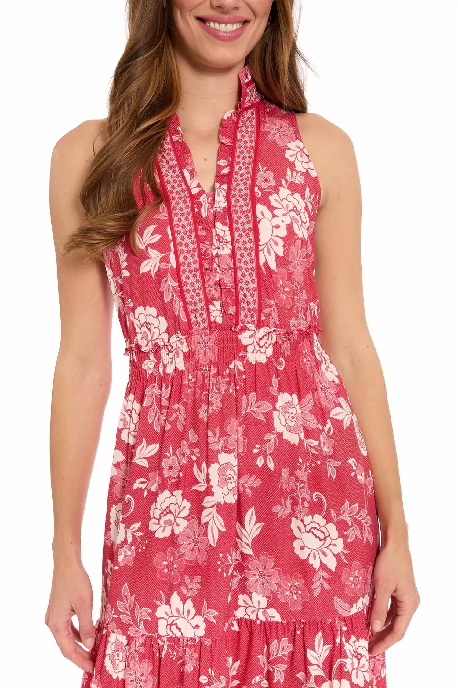 London Times - Floral Printed Maxi Dress