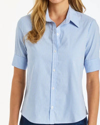 Drew - Lotus Button Down Top