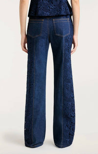 Cinq A Sept - Francine Lace Combo Pants