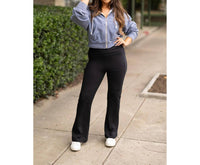 Julia Rose - Addison Fold Over Bootcut Leggings