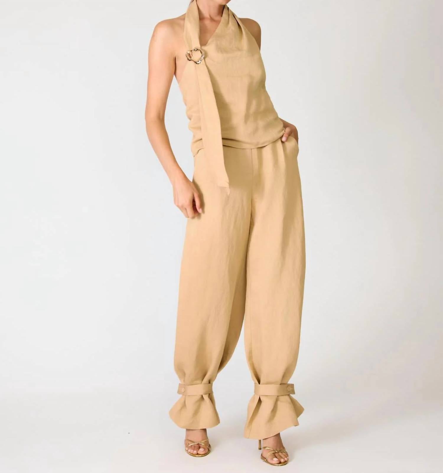 Line And Dot - Lelio Halter Top