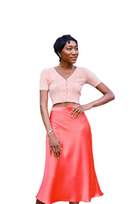 Be Cool - Kammy V-neck Crop Top