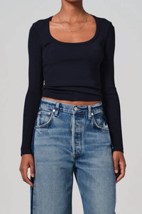 Citizens Of Humanity - Rumi Scoop Neck Top