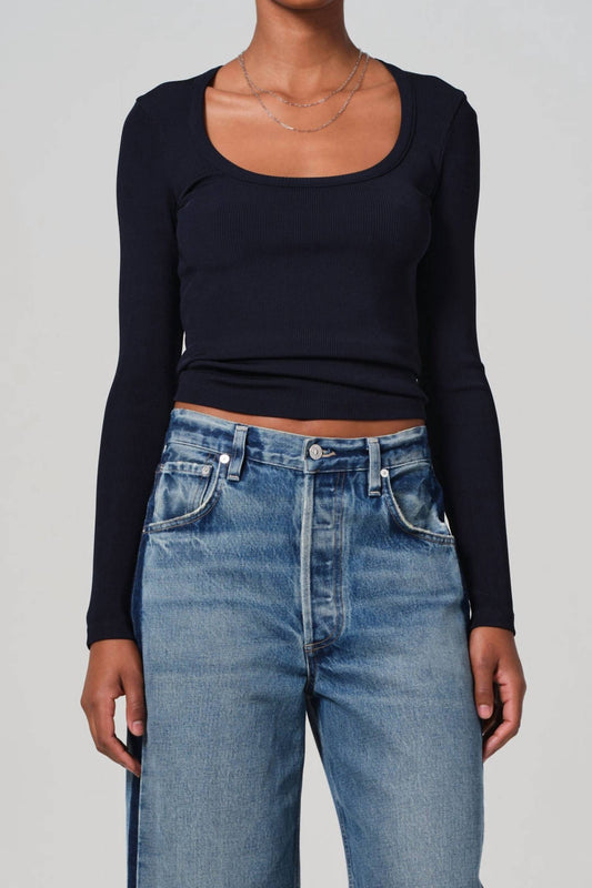 Citizens Of Humanity - Rumi Scoop Neck Top