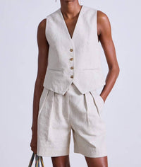 Apiece Apart - Cecila Linen Vest