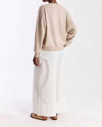 Brodie Cashmere - Hailey V Neck Top