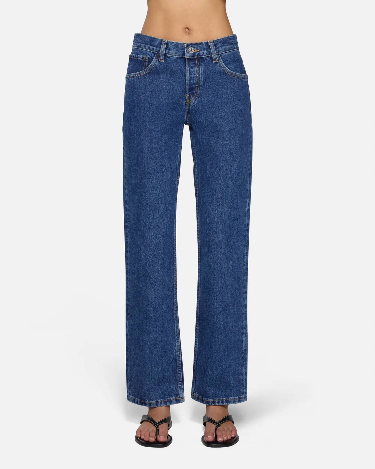 Eb Denim - Ariel Mid Rise Wedgie Jean