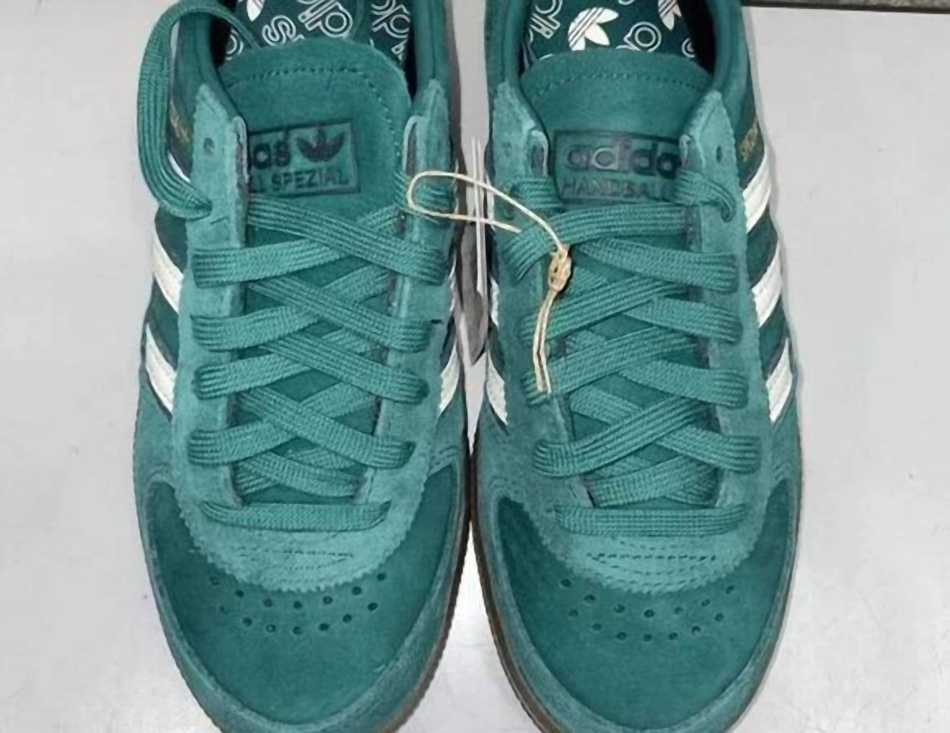 adidas Men's Handball Spezial Sneakers in collegiate green cloud white 1 - men's sneaker - view 5