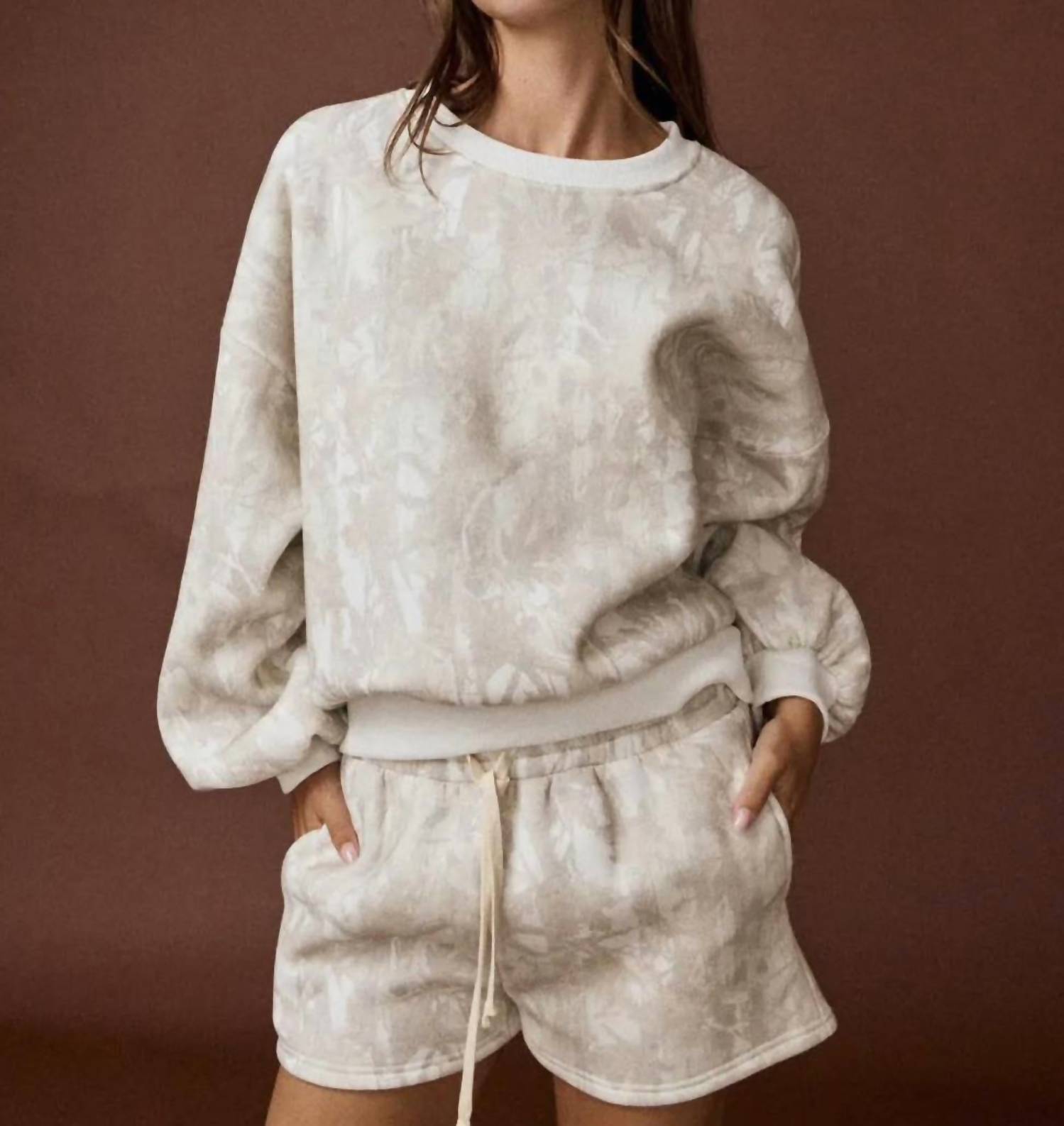 Papermoon - Woodland Crewneck And Shorts Set