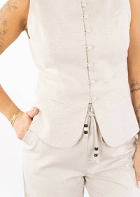 Lucy Paris - Logan Wide Leg Tie Pants