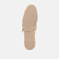 Dolce Vita Women's Baylee Sunflower Flats in light natural macrame - women's flats - view 5