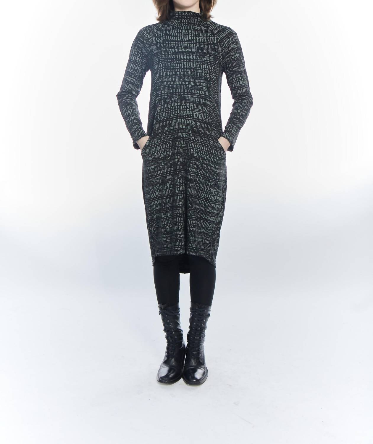 Matthildur - Larisa Mock Neck Dress