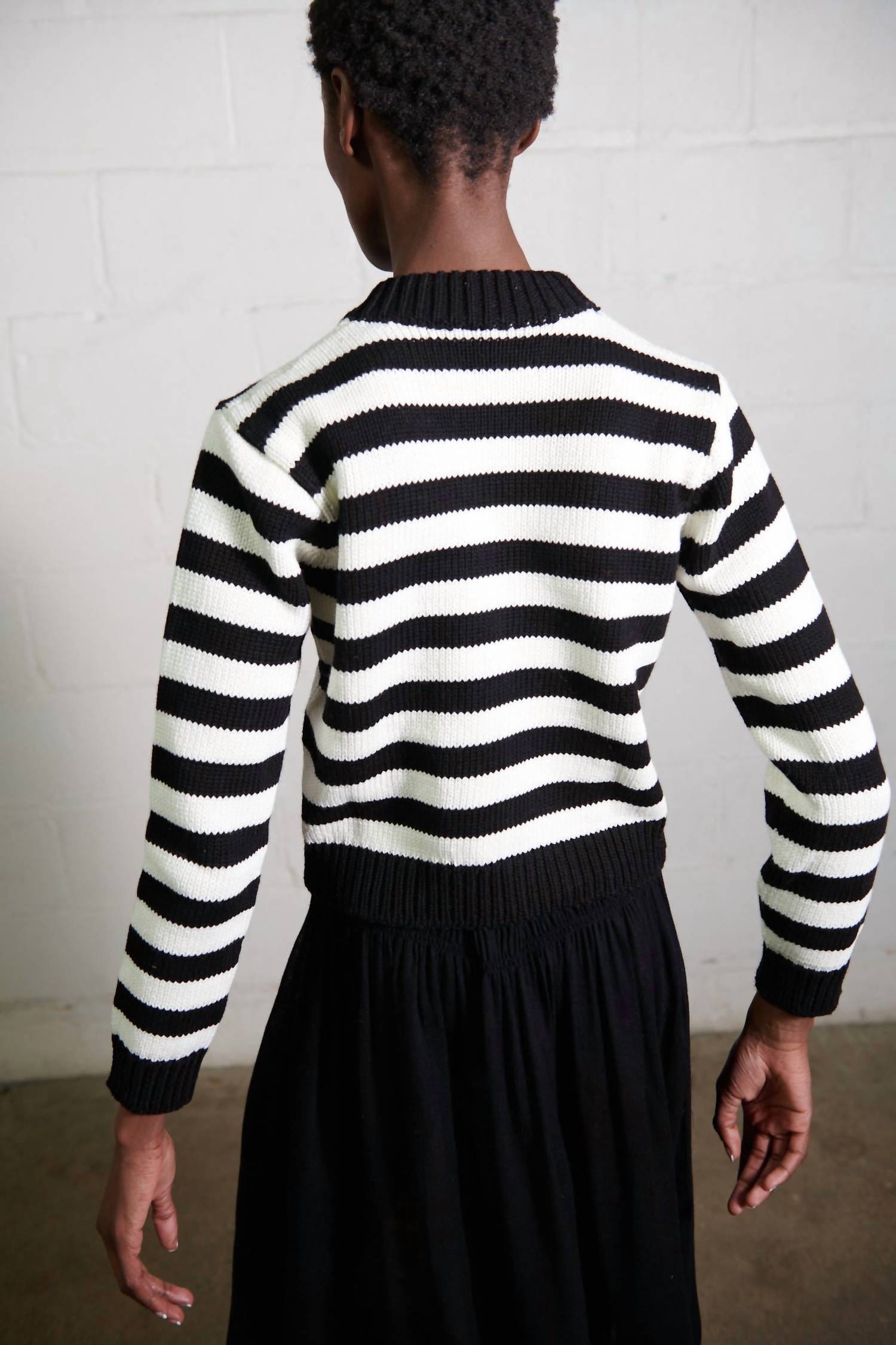 Maria Stanley - Shrunken Cotton Jumper