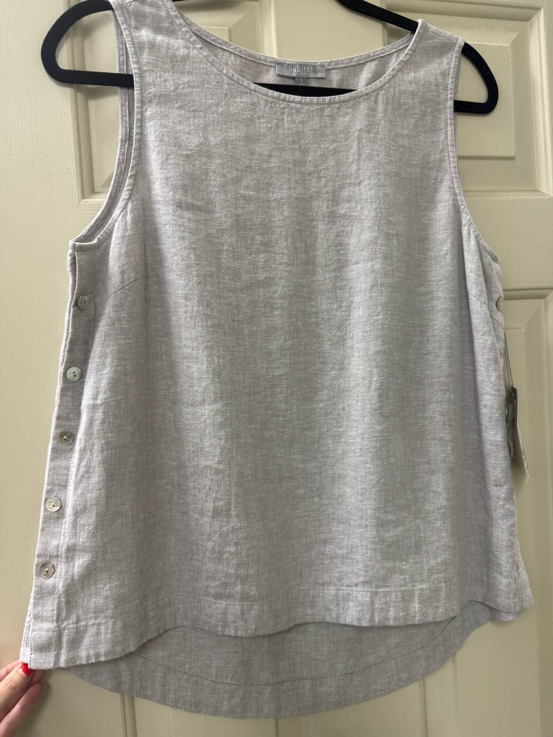 Habitat - Linen Side Button Tank