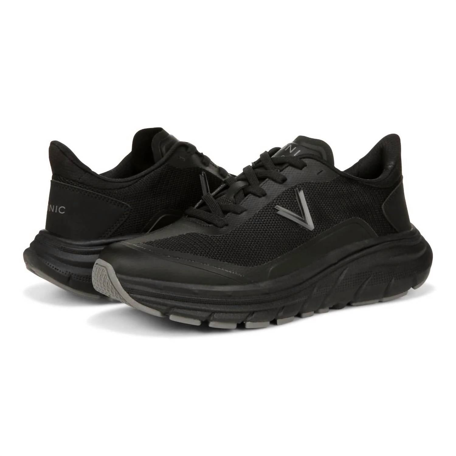 VIONIC Women's Walk Max Stretch Lace Up Sneaker in black mesh - women's sneaker - view 8