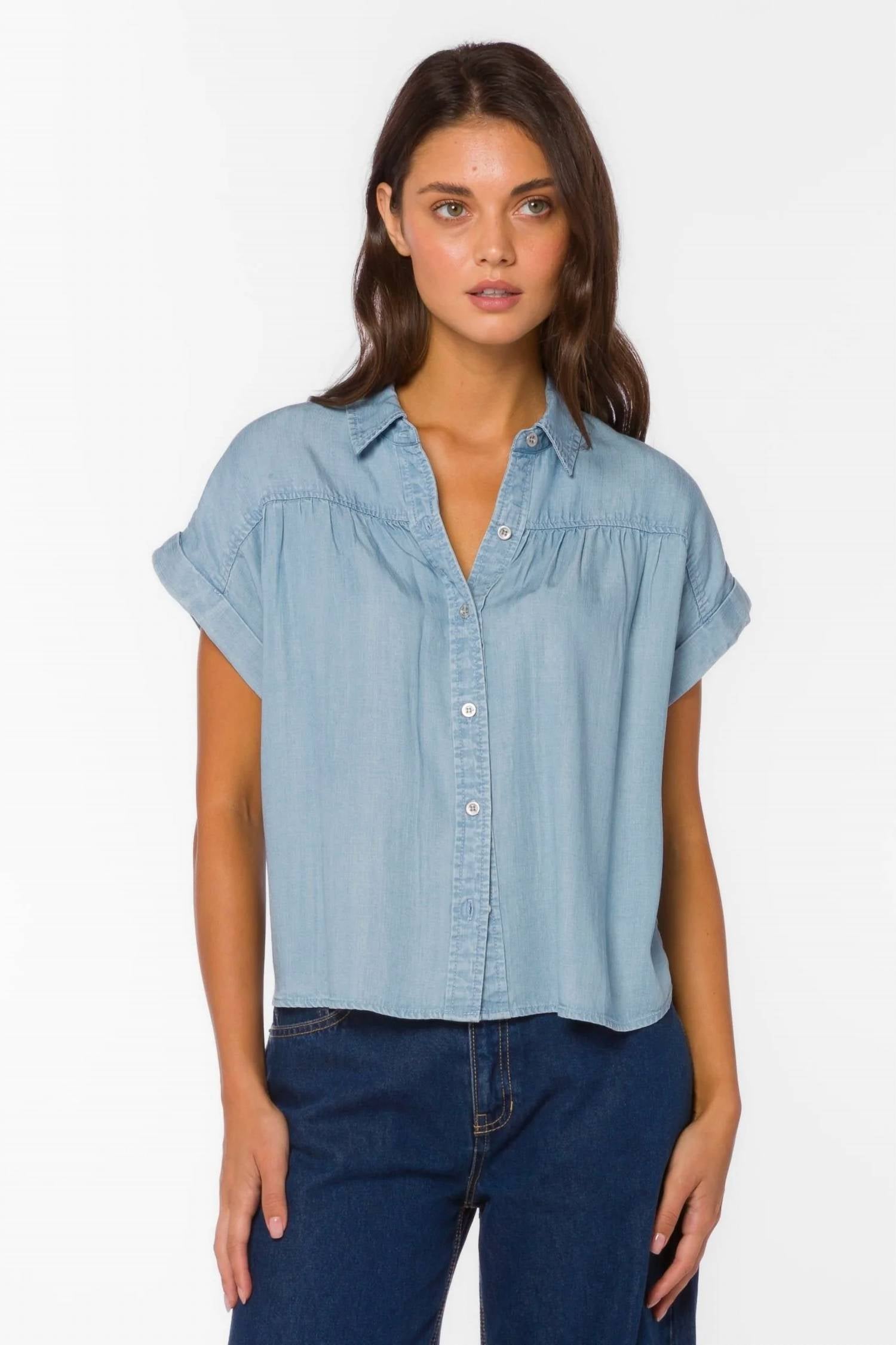 Velvet Heart - Xander Collared Blouse