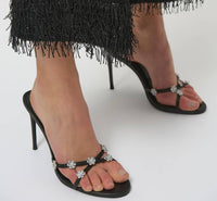 Joseph Ribkoff - Fringe Hem Pull On Cropped Pants