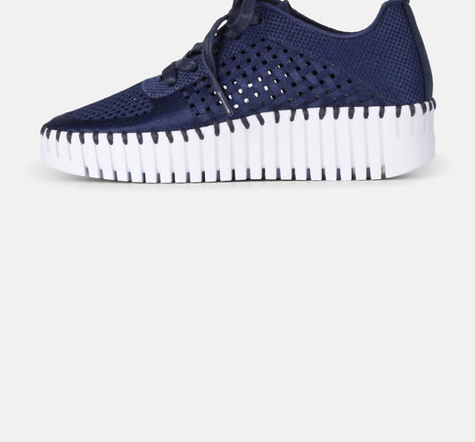 Ilse Jacobsen - Women's Tulip 4271 Platform Lace Up Sneaker