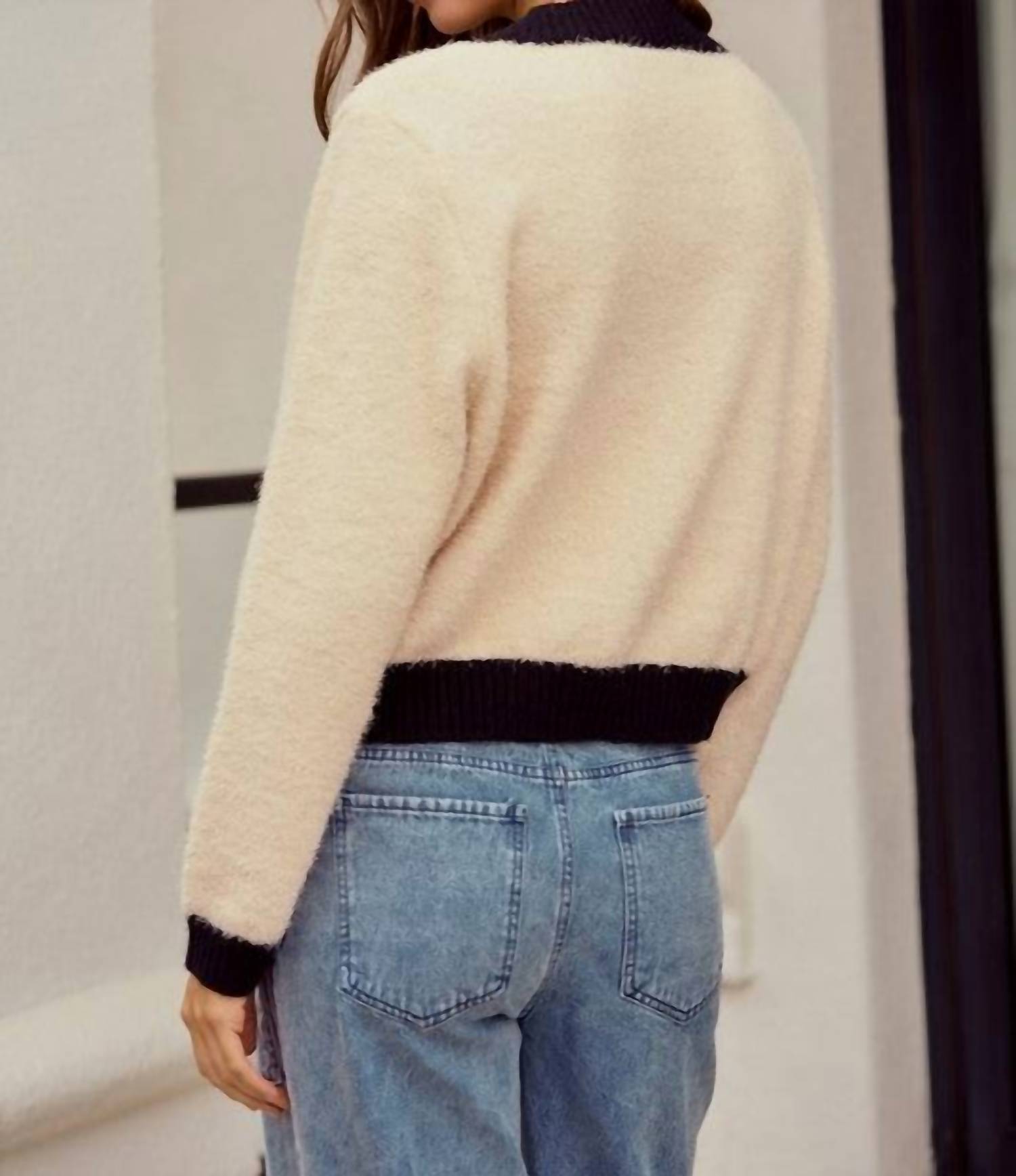 Lovlov - Soft Button Down Sweater Cardigan
