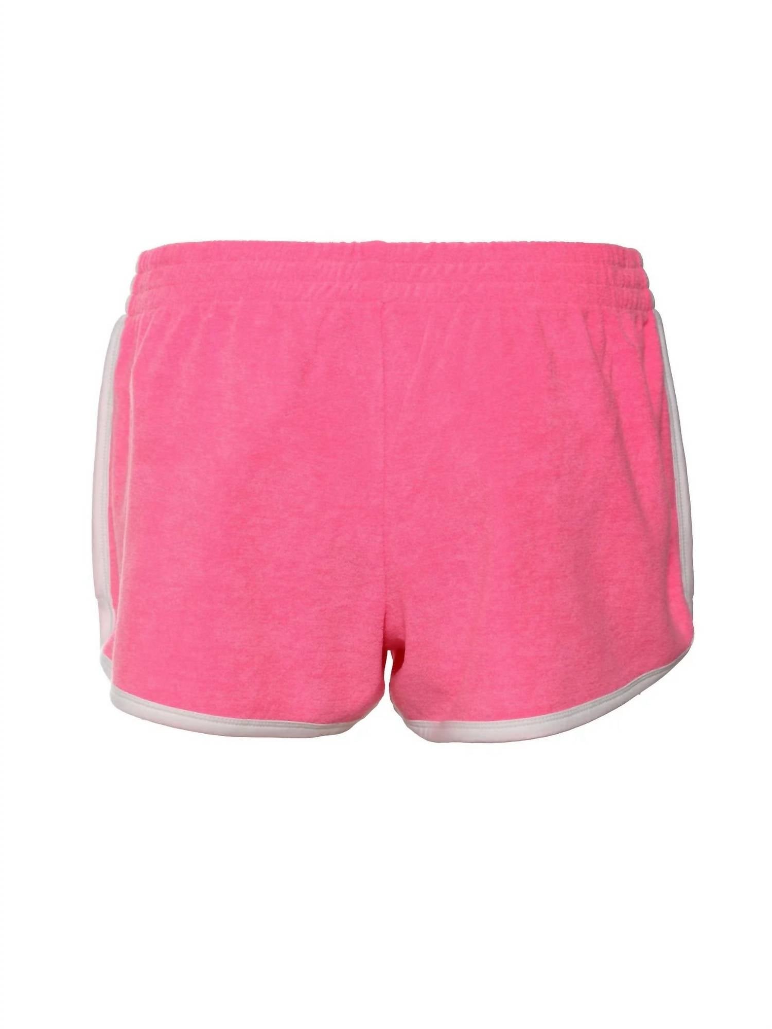 BOYS LIE Cherub University Runner Shorts in pink - women's shorts - view 6