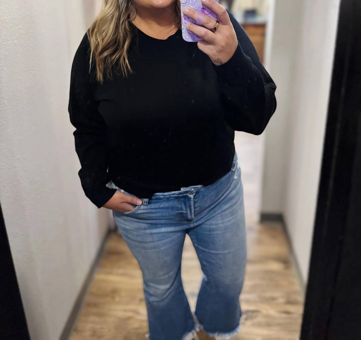 Another Love - Maritza Basic Crew Sweater