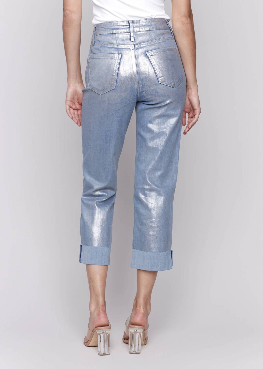 Charlie B - Foil Cuff Pant