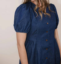 Polagram - Kollyns Pinstripe Dress Dress