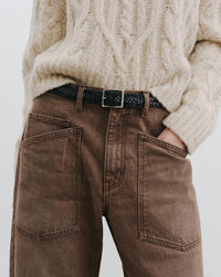 Nili Lotan - Shon Barrel Leg Jean