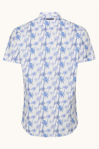 A Fish Named Fred - Short Sleeve Palm Tree Shirt