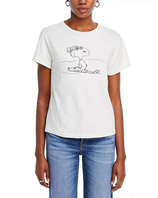 Re/Done - Ski Snoopy Graphic Classic Tee