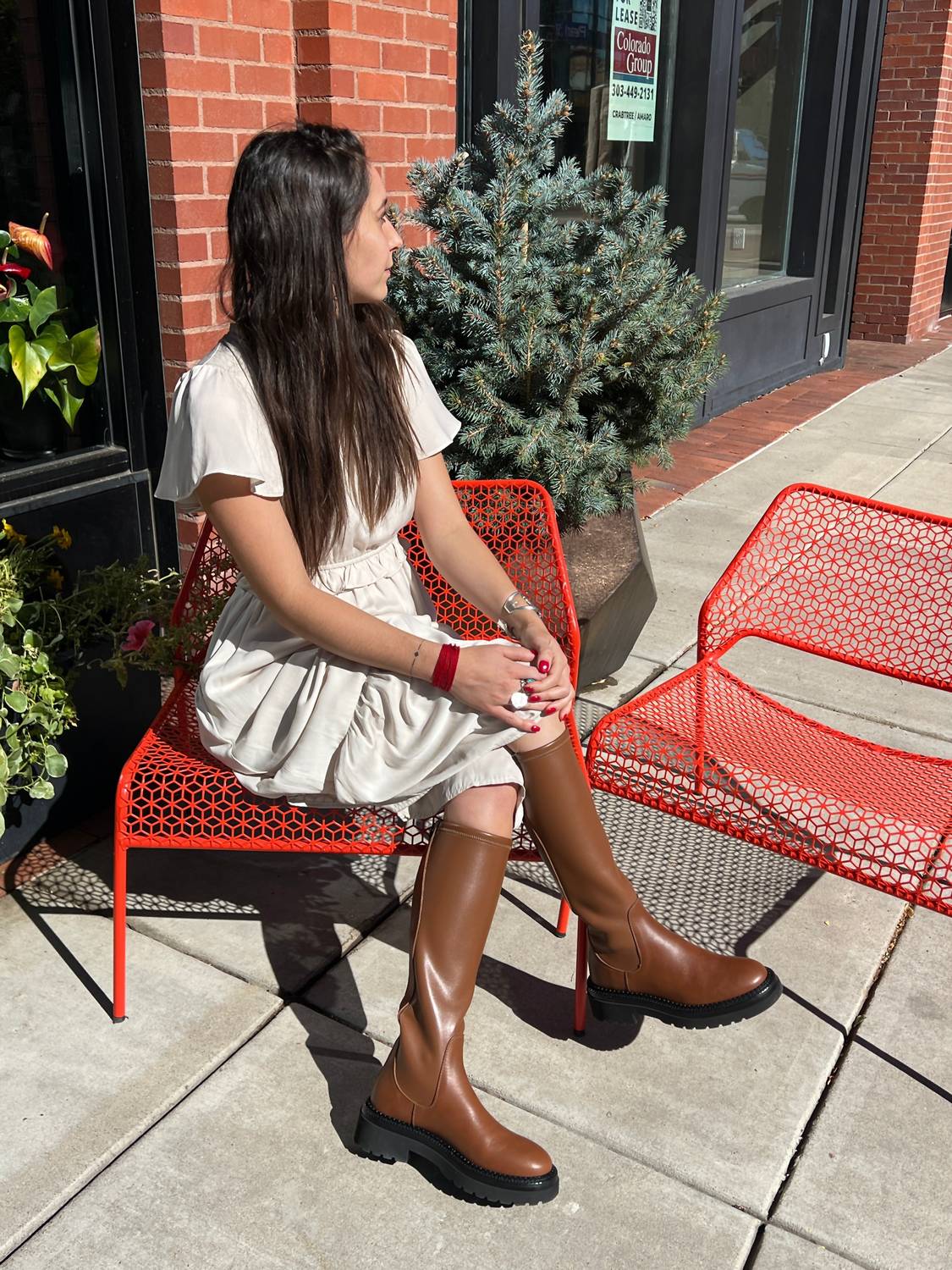 Homers - Women's Siena Knee High Platform Boots