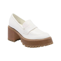 Mia - Women's Platform Dalilah Lug Sole Funky Loafers