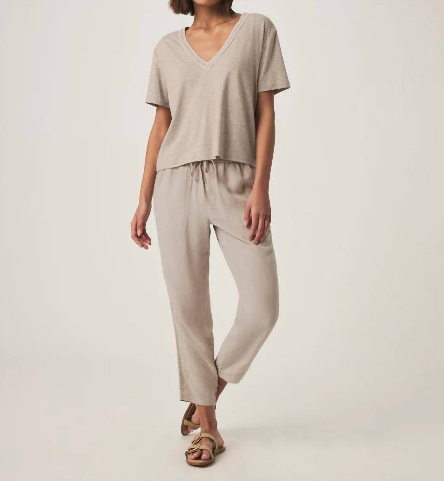 Splendid - Angie Straight Crochet Pant