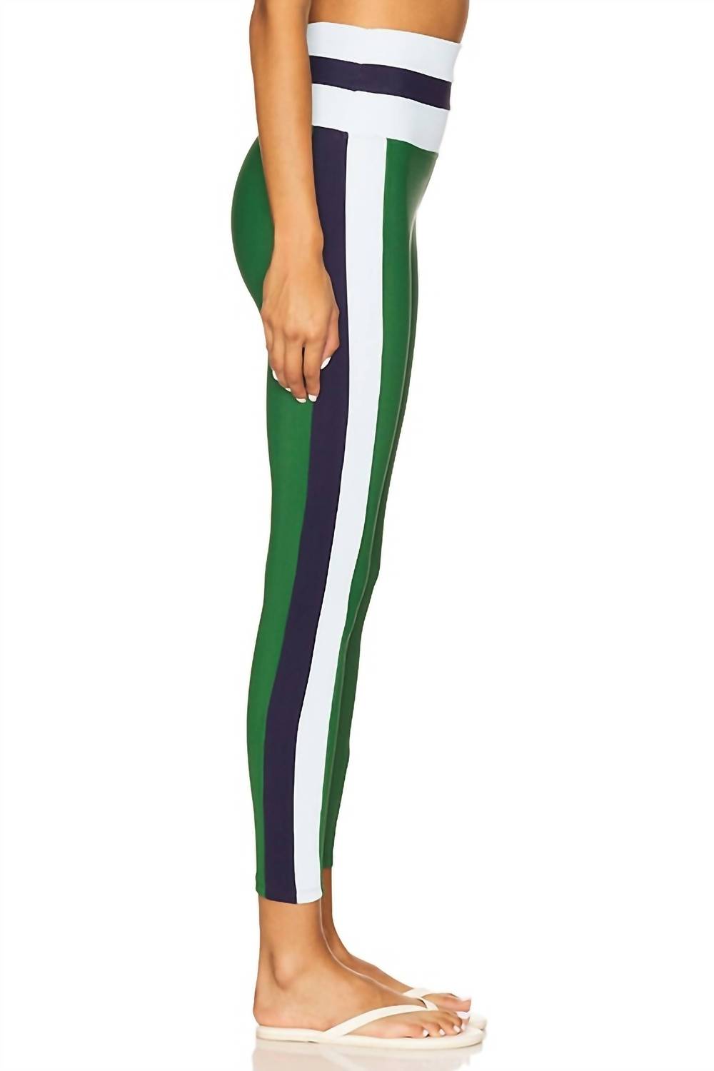 Beach Riot Mariella Full Length Leggings in ivy colorblock - women's pants - view 5